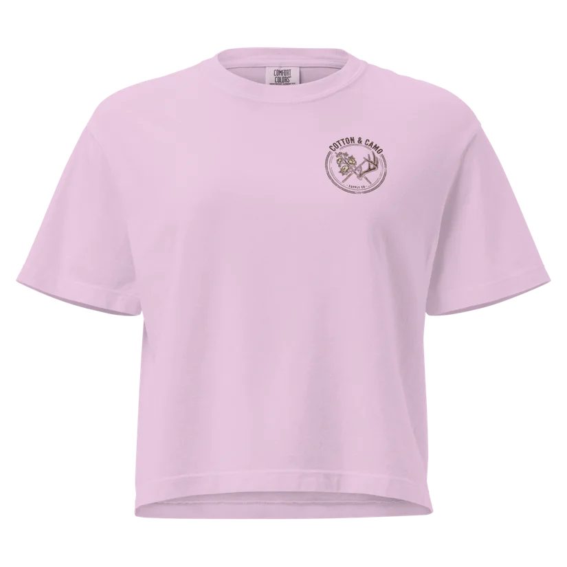 Magnolia Road Boxy Tee mockup